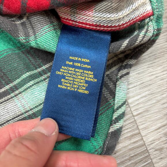 Polo Ralph Lauren Colorblock Plaid Button Up Shirts Baby Toddler 4/4T - Picture 7 of 8